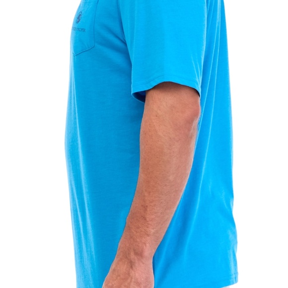 Southern Proper Big & Tall Short Boat Graphic T-Shirt MALIBU BL HTR) - Picture 3 of 3